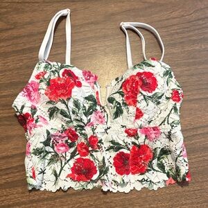 Victoria’s Secret PINK XS Floral Bralette Bra
